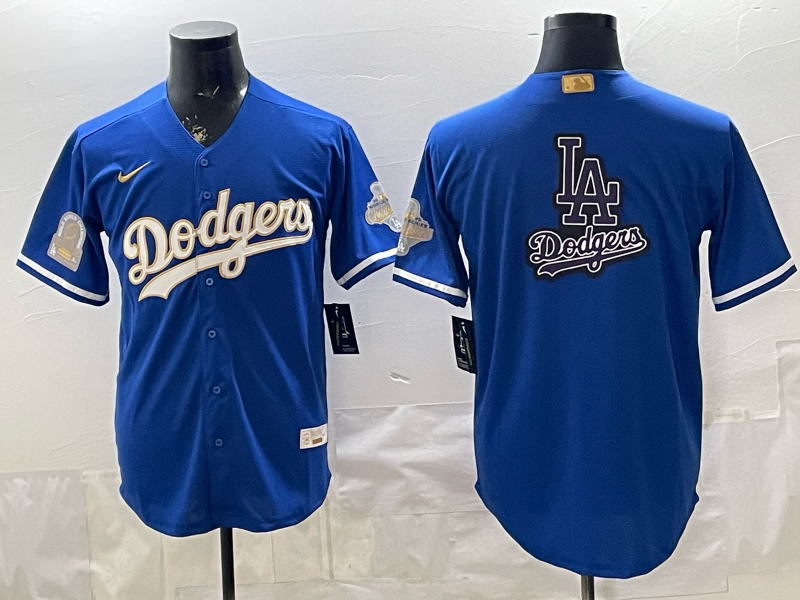 Men Los Angeles Dodgers blank blue Game Nike MLB Jersey 0404007->los angeles dodgers->MLB Jersey